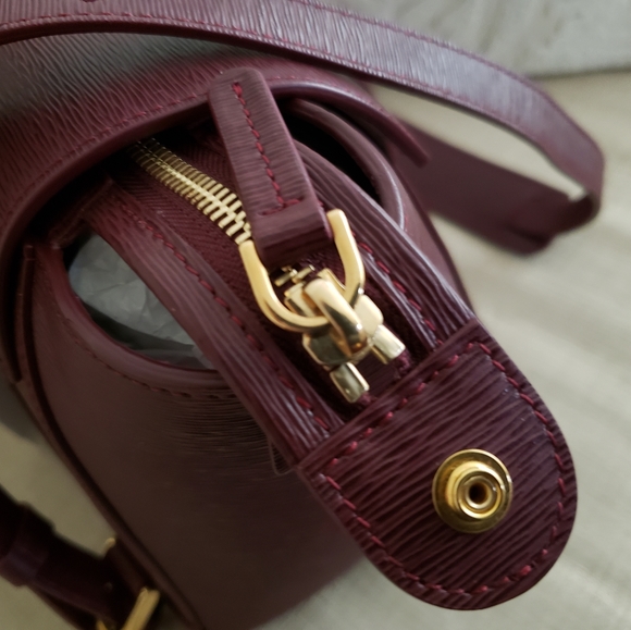 Senreve mini maestra mimosa bag Bordeaux gold hardware brand new with tag - Picture 12 of 13